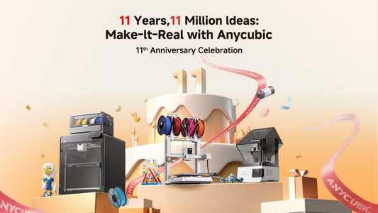Anycubic 11th Anniversary Sale 2026: 3D Printer Discount & Material Deals