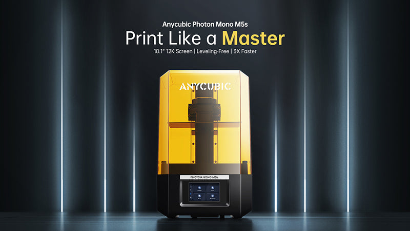 Anycubic Photon Mono M5s: 12K High Resolution Resin 3D Printer