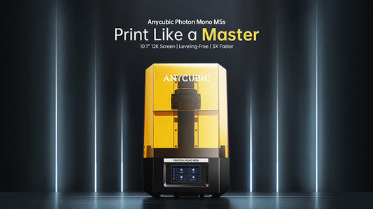 Anycubic Photon Mono M5s: 12K High Resolution Resin 3D Printer