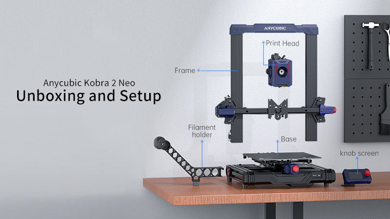 Anycubic Kobra 2 Neo Unboxing