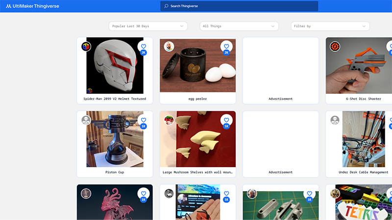 Thingiverse Alternative Websites