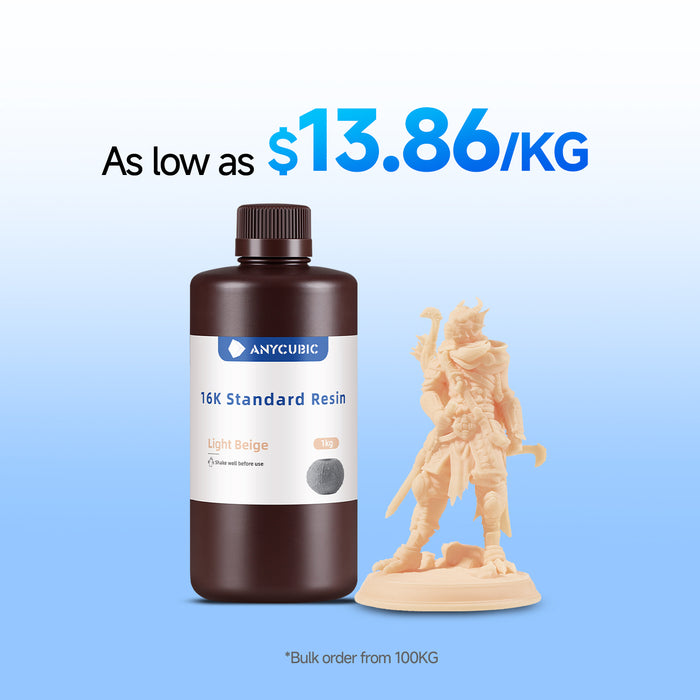 16K Standard Resin 10-100kg Deals