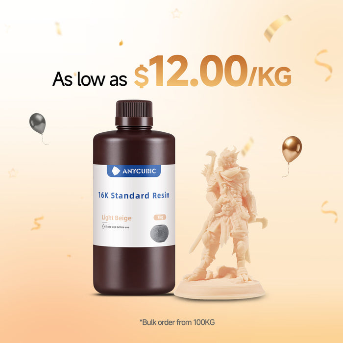 16K Standard Resin 10-100kg Deals