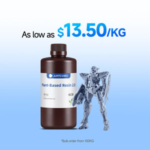 Plant-Based UV Resin 2.0 10-100kg Deals