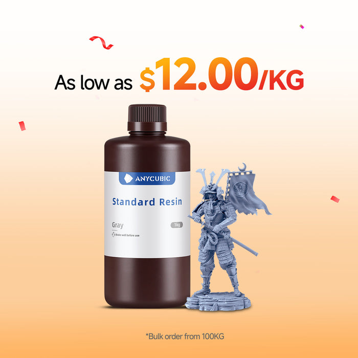 Standard Resin 10-100kg Deals