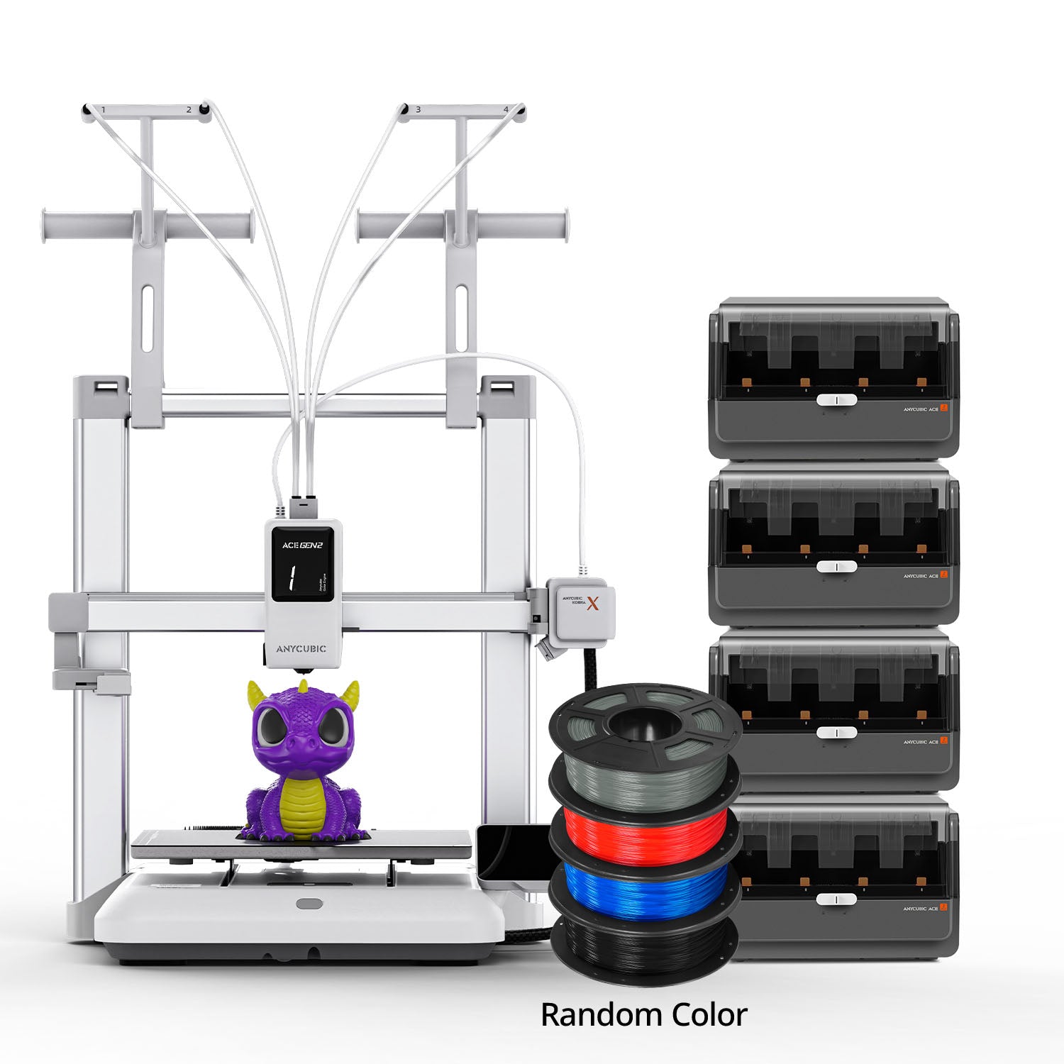ANYCUBIC Kobra X 3Dプリンター Anycubic Kobra X 3D Printer: Ultimate Multi-Color Printing
