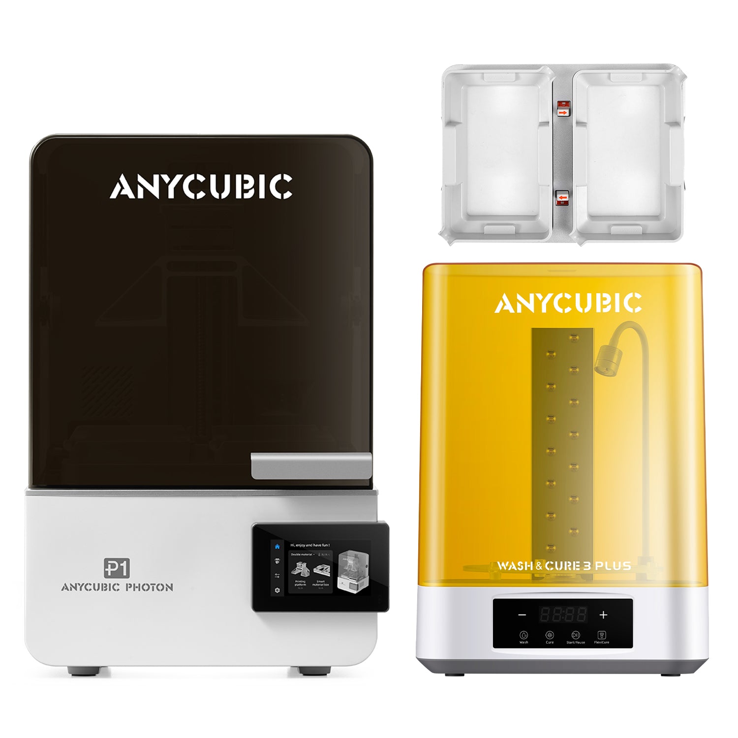 Anycubic Photon P1 with Dual-Color/-Material Printing Platform