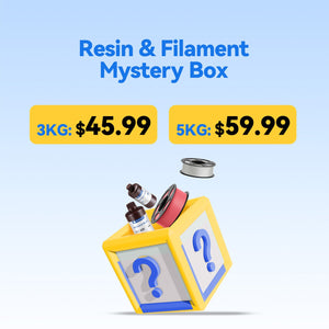 Anycubic Resin and Filaments Mystery Box